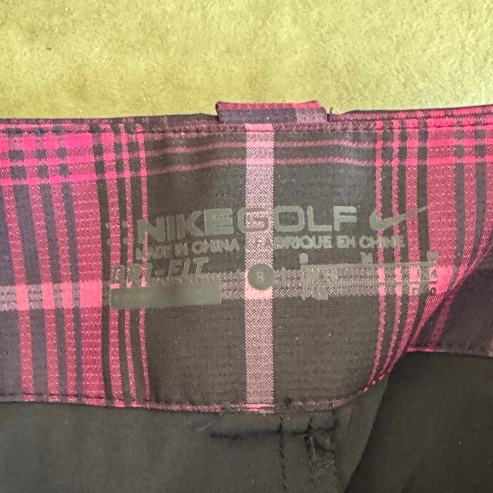 Nike Pink and Black Plaid Mini Skirt - Picture 7 of 7